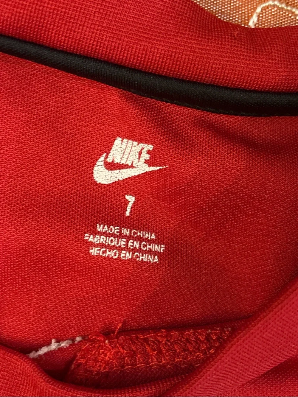 Nike Red, Black & White Kids' Basketball Set